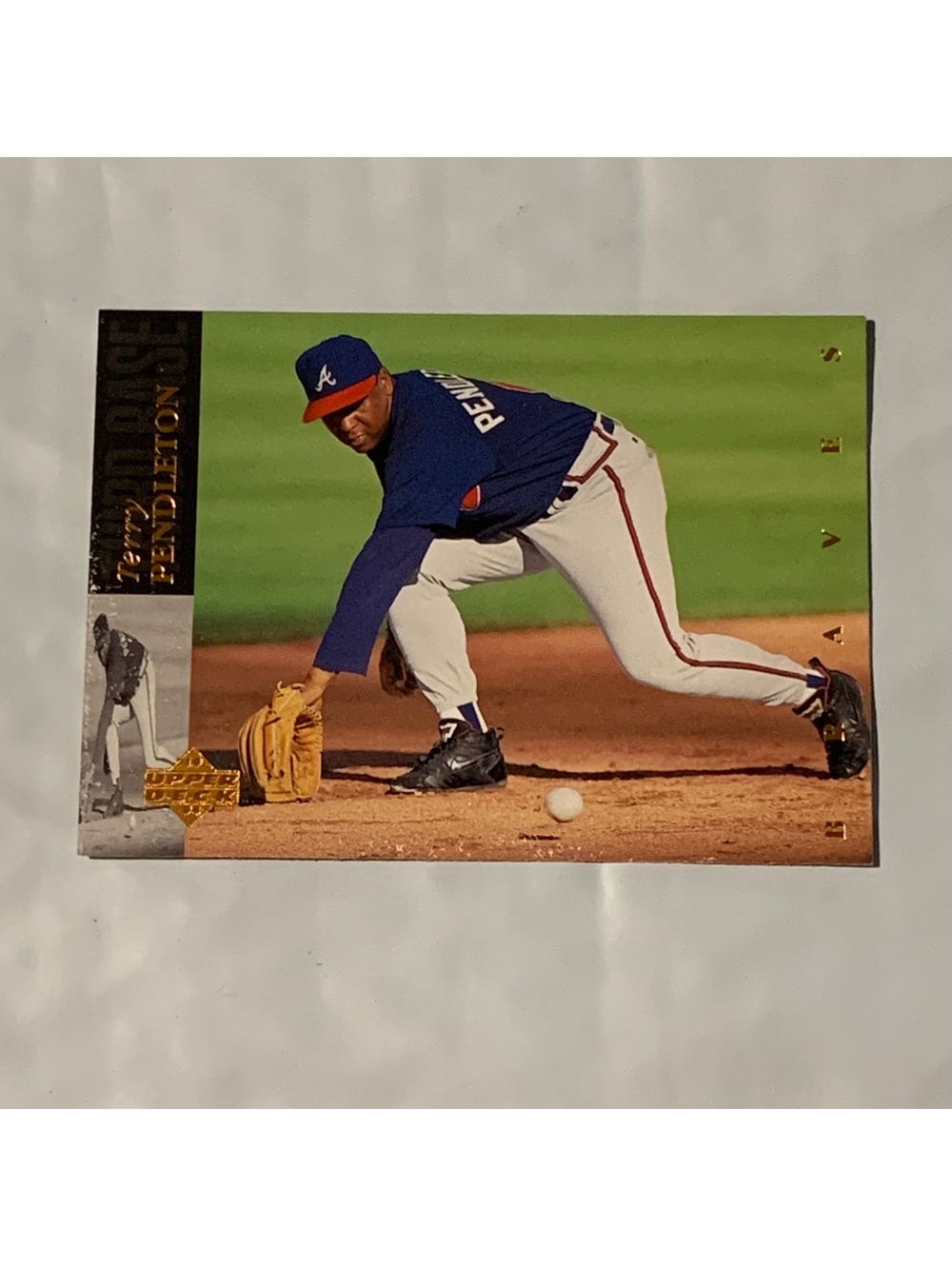 1994 Upper Deck #95 Terry Pendleton Atlanta Braves Baseball Card